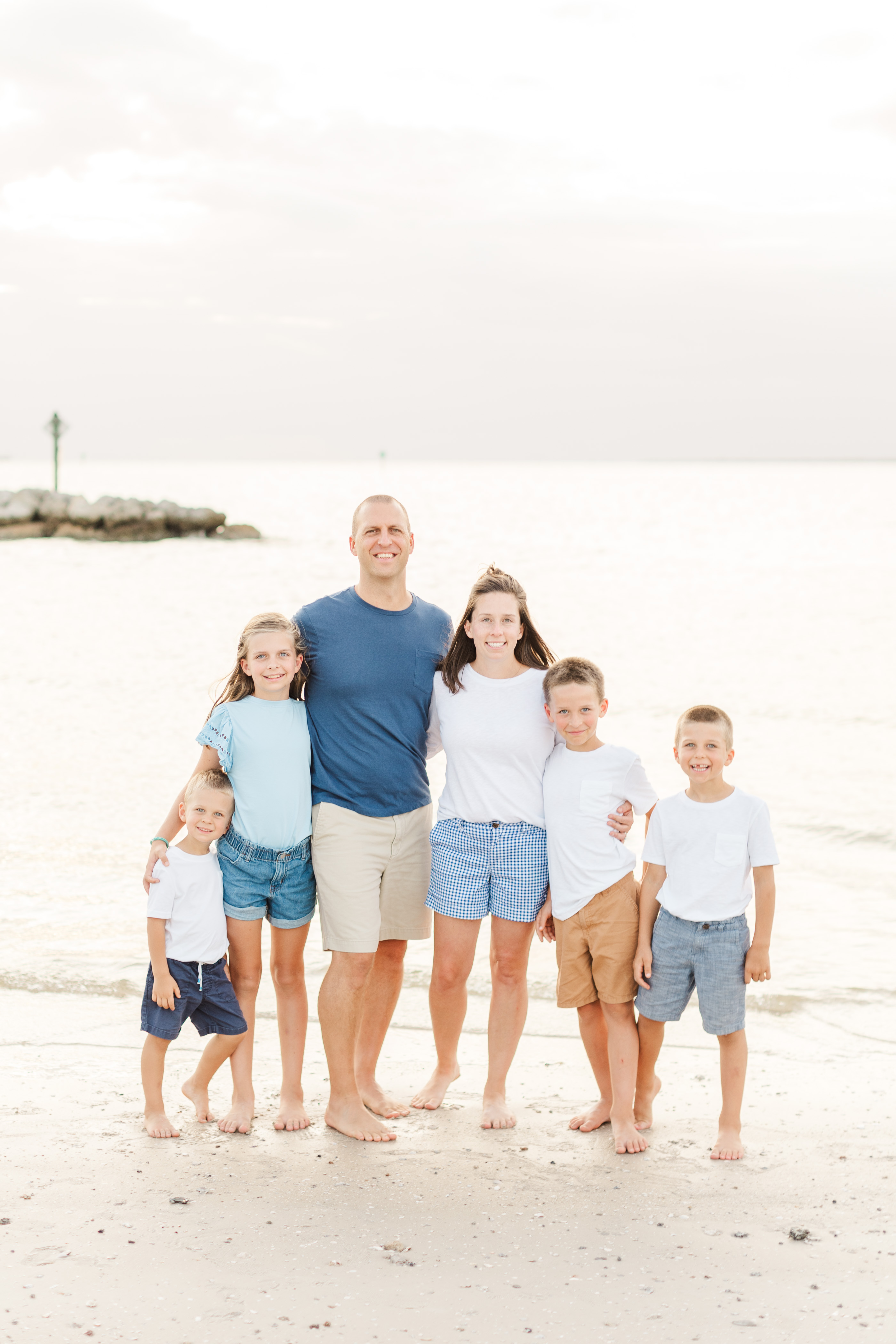 Rachel Tiarks, practical homeopath, pictured with her family